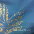 Atmungsaktierbares Goldfolie 100% Polyester Chiffon Tuch gedruckt